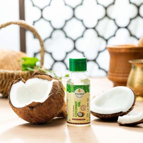 presso cold pressed coconut oil 100ml