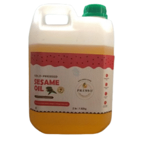 PRESSO Cold Pressed Sesame Oil – 2 Ltr